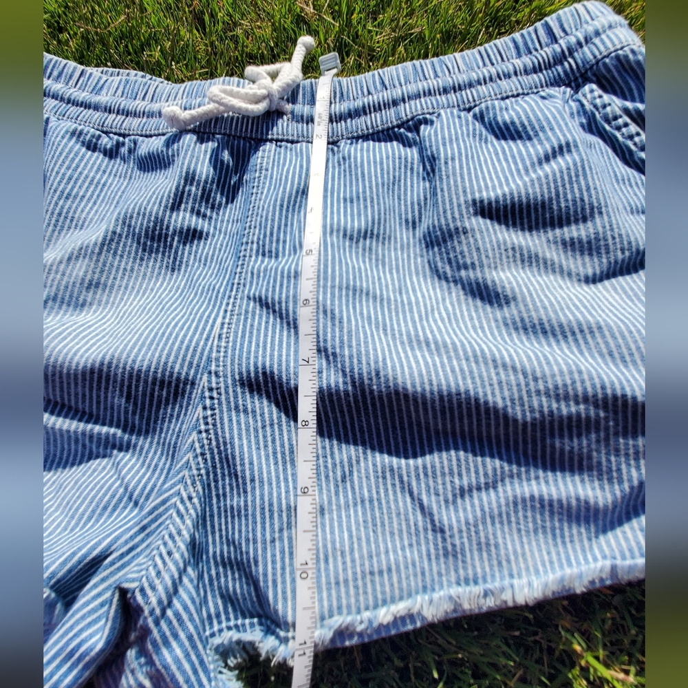 Aerie loose linen casual shorts size Large - Picture 6 of 8